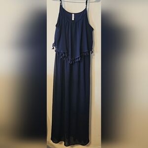 Xhilaration Blue Spaghetti Strap Sundress for Weddings